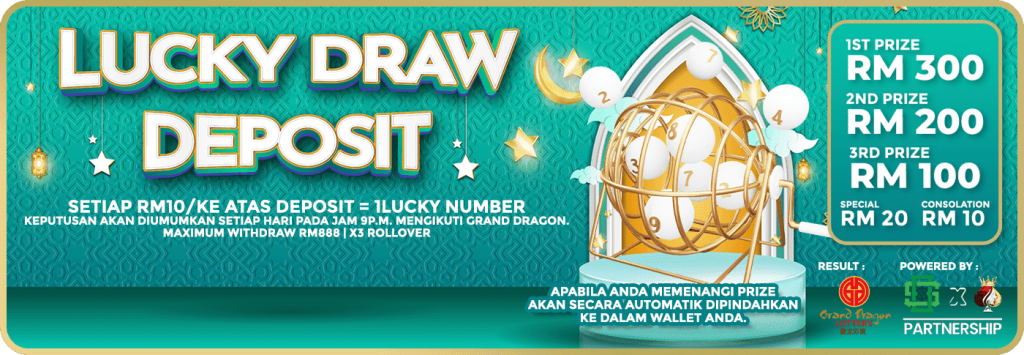 WOC44 - Lucky Draw Deposit Banner - woc444