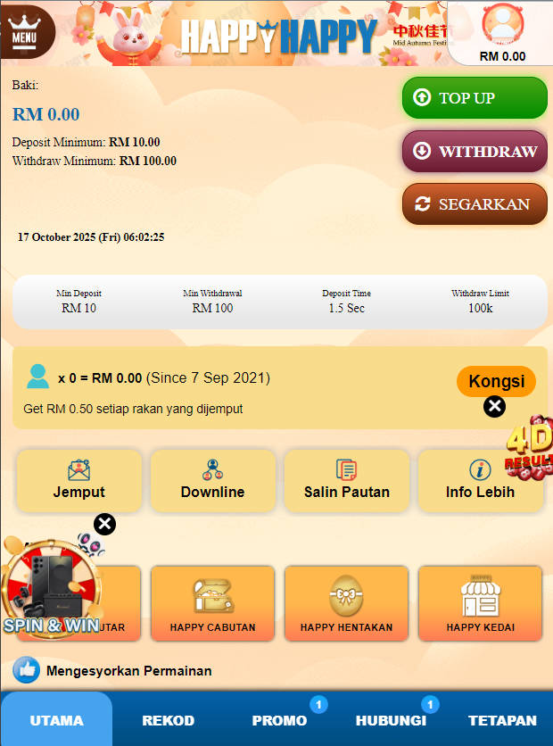 Happy88 - Homepage - woc444