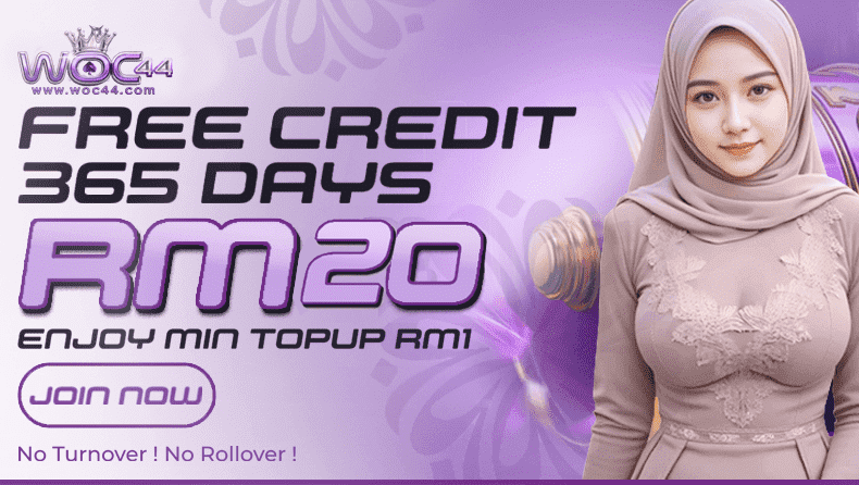 WOC44 - Free Credit 365 Banner - woc444