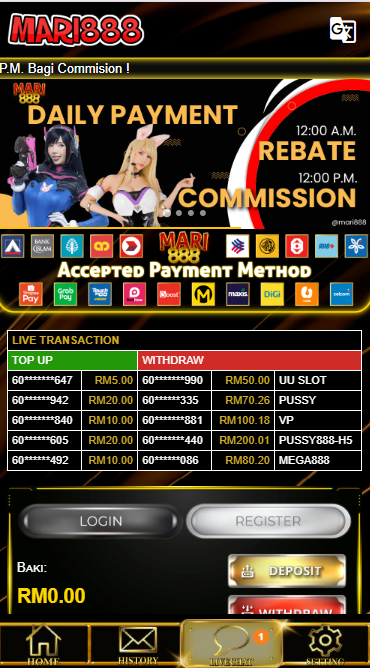 Mari888 - Homepage -woc444