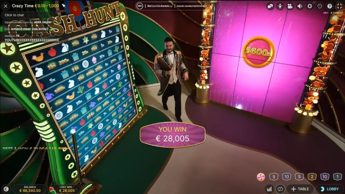 Crazy Time - Gameplay - woc444