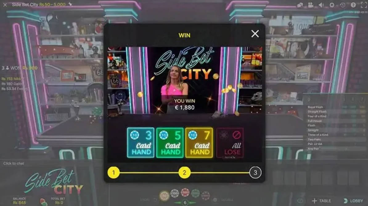 Side Bet City - Gameplay - woc444