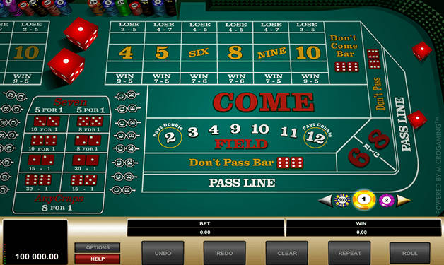 Craps - Gameplay - woc444