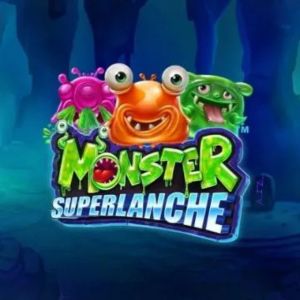 Monster Superlanche Slot - Game Logo - woc444